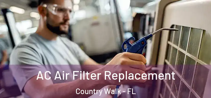  AC Air Filter Replacement Country Walk - FL