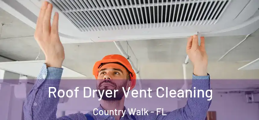  Roof Dryer Vent Cleaning Country Walk - FL