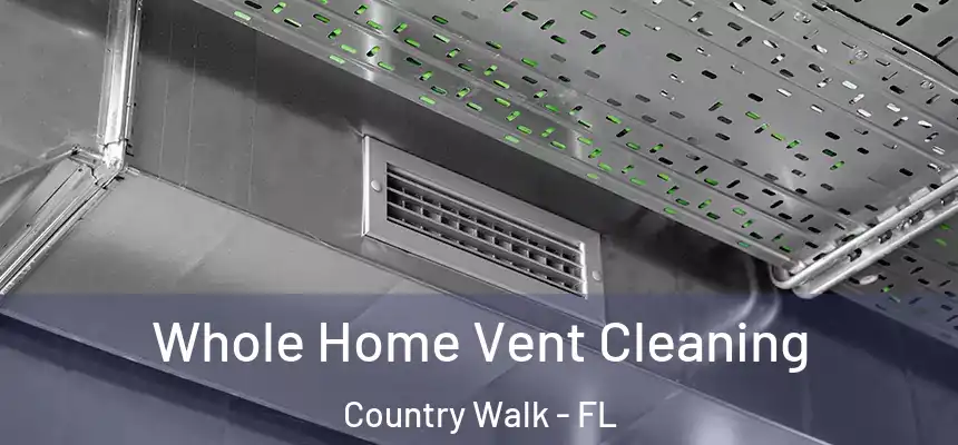Whole Home Vent Cleaning Country Walk - FL